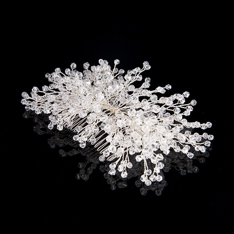 2020 Elegant Wedding Bridal Hair Accessories Jewelry Handmade Crystal Rhinestone Bridal Party Prom Pageant Hair Comb Hairpins