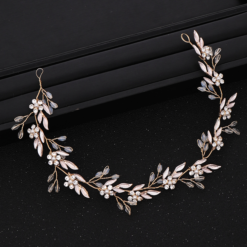 Trendy Wedding Tiara Golden Flowers Leaves Crystal Head Band Bride Wedding Hair Accessories Princess Head Band Wedding Headwear Trendy Wedding Tiara Golden Flowers Leaves Crystal Head Band Bride Wedding Hair Accessories Princess Head Band Wedding Headwear
