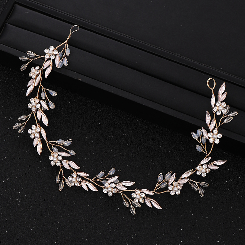 Trendy Wedding Tiara Golden Flowers Leaves Crystal Head Band Bride Wedding Hair Accessories Princess Head Band Wedding Headwear Trendy Wedding Tiara Golden Flowers Leaves Crystal Head Band Bride Wedding Hair Accessories Princess Head Band Wedding Headwear