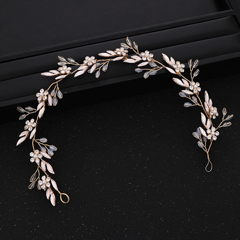 Trendy Wedding Tiara Golden Flowers Leaves Crystal Head Band Bride Wedding Hair Accessories Princess Head Band Wedding Headwear Trendy Wedding Tiara Golden Flowers Leaves Crystal Head Band Bride Wedding Hair Accessories Princess Head Band Wedding Headwear