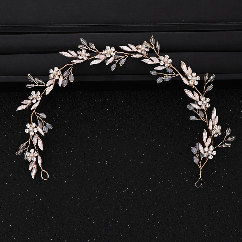 Trendy Wedding Tiara Golden Flowers Leaves Crystal Head Band Bride Wedding Hair Accessories Princess Head Band Wedding Headwear Trendy Wedding Tiara Golden Flowers Leaves Crystal Head Band Bride Wedding Hair Accessories Princess Head Band Wedding Headwear
